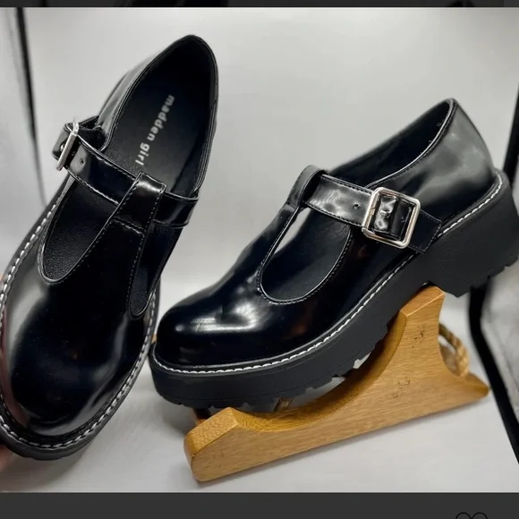 Madden Girl Mary Janes🖤 NWOT - Picture 1 of 7